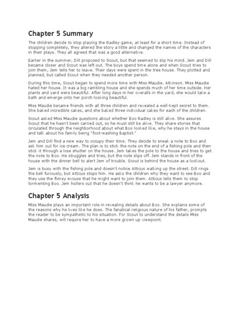 tracks chapter 5 summary.
